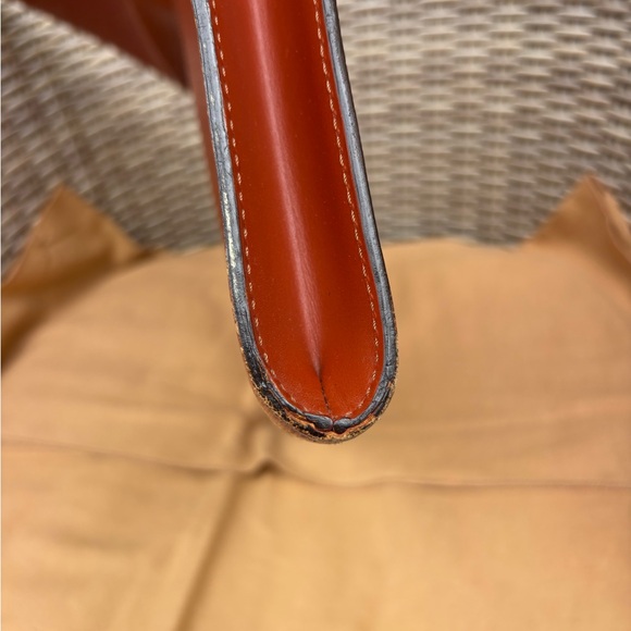 Authentic Louis Vuitton vintage 1990s unisex Brown Epi leather pochette amberop - Picture 10 of 16